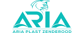 لوگو آریا پلاست برند محصولات شرکت بازرگانی 110