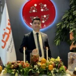 آقای ایمان رحیمی از شرکت بازرگانی 110 در نمایشگاه تأسیسات اصفهان 1403